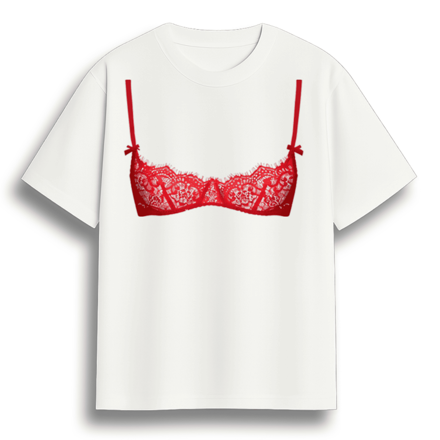 Oversized Bra Rojo