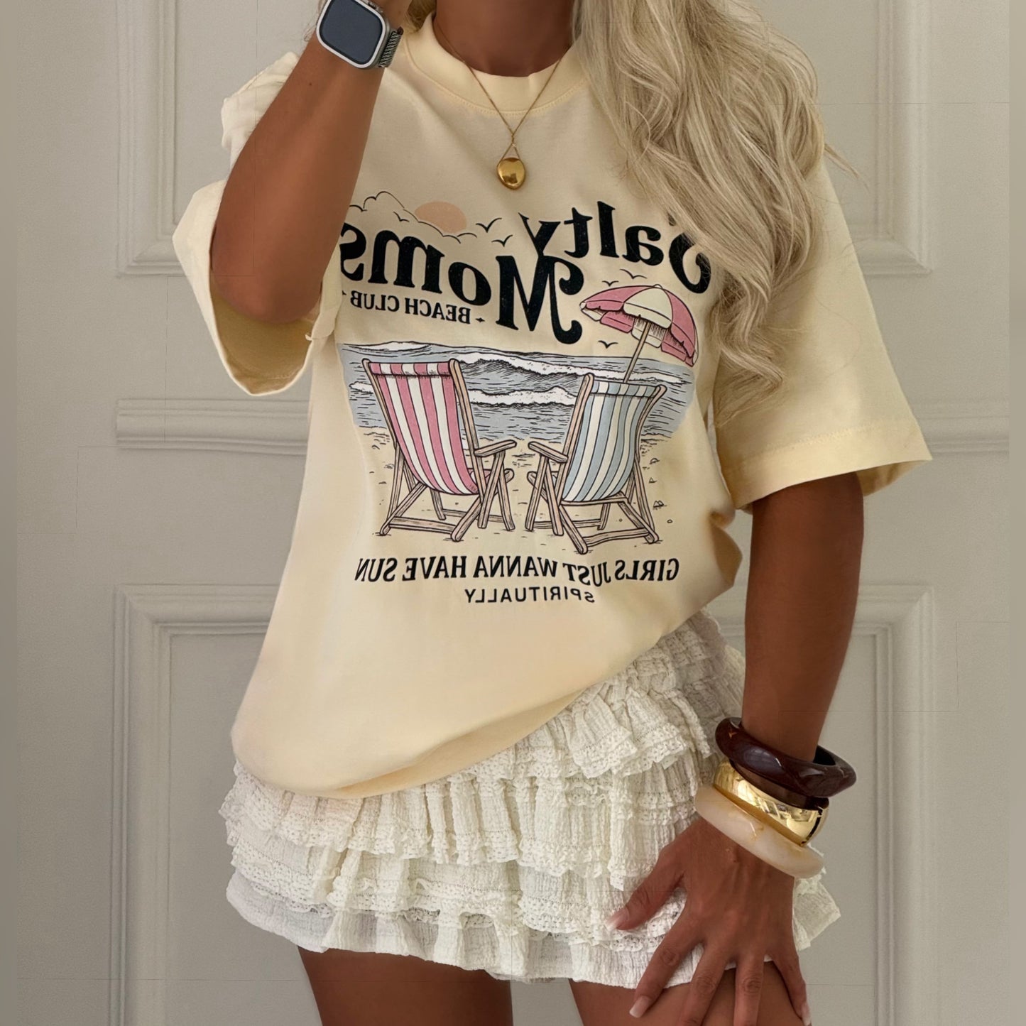 Oversized Salty Moms Amarillo