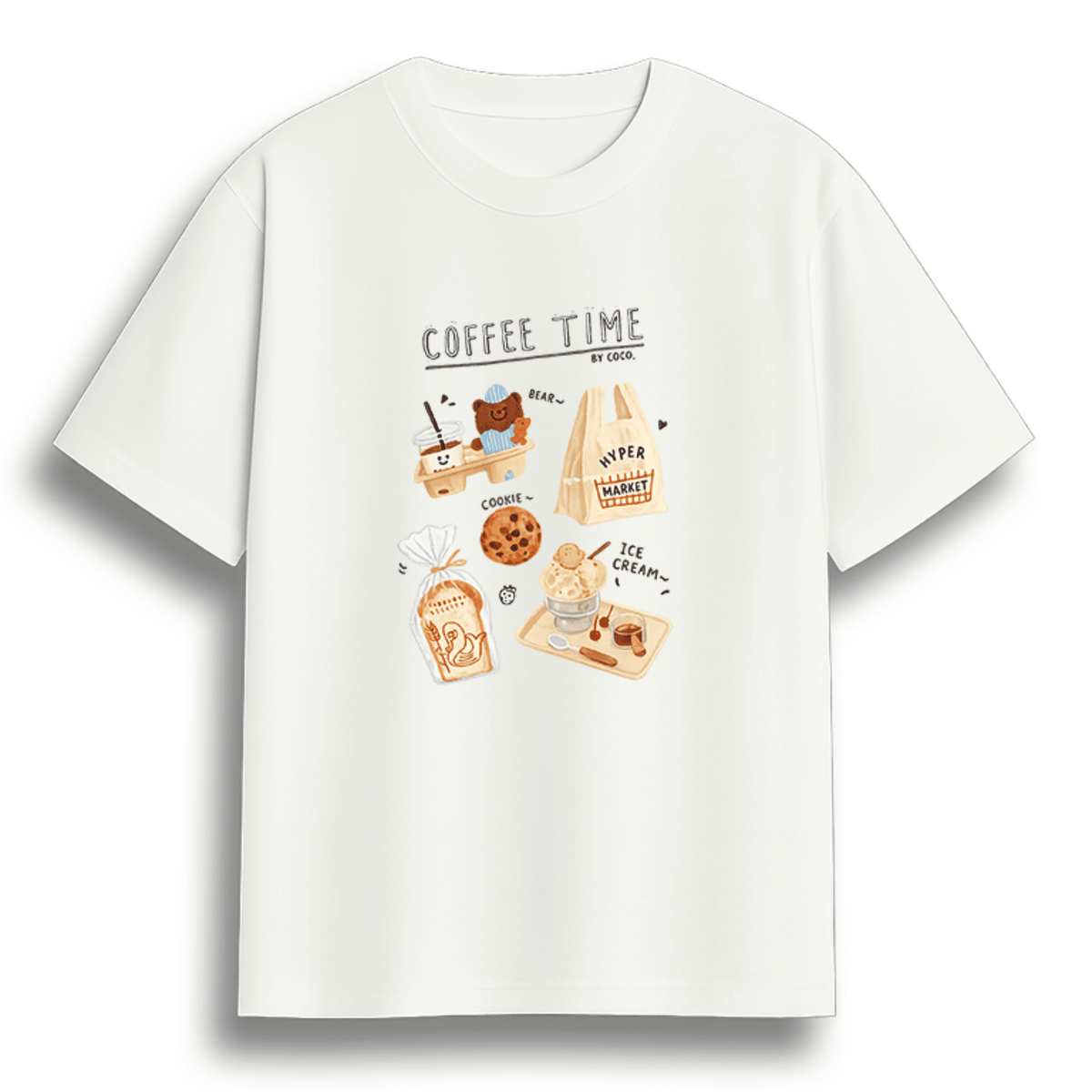 Oversized Premium Coffee Time