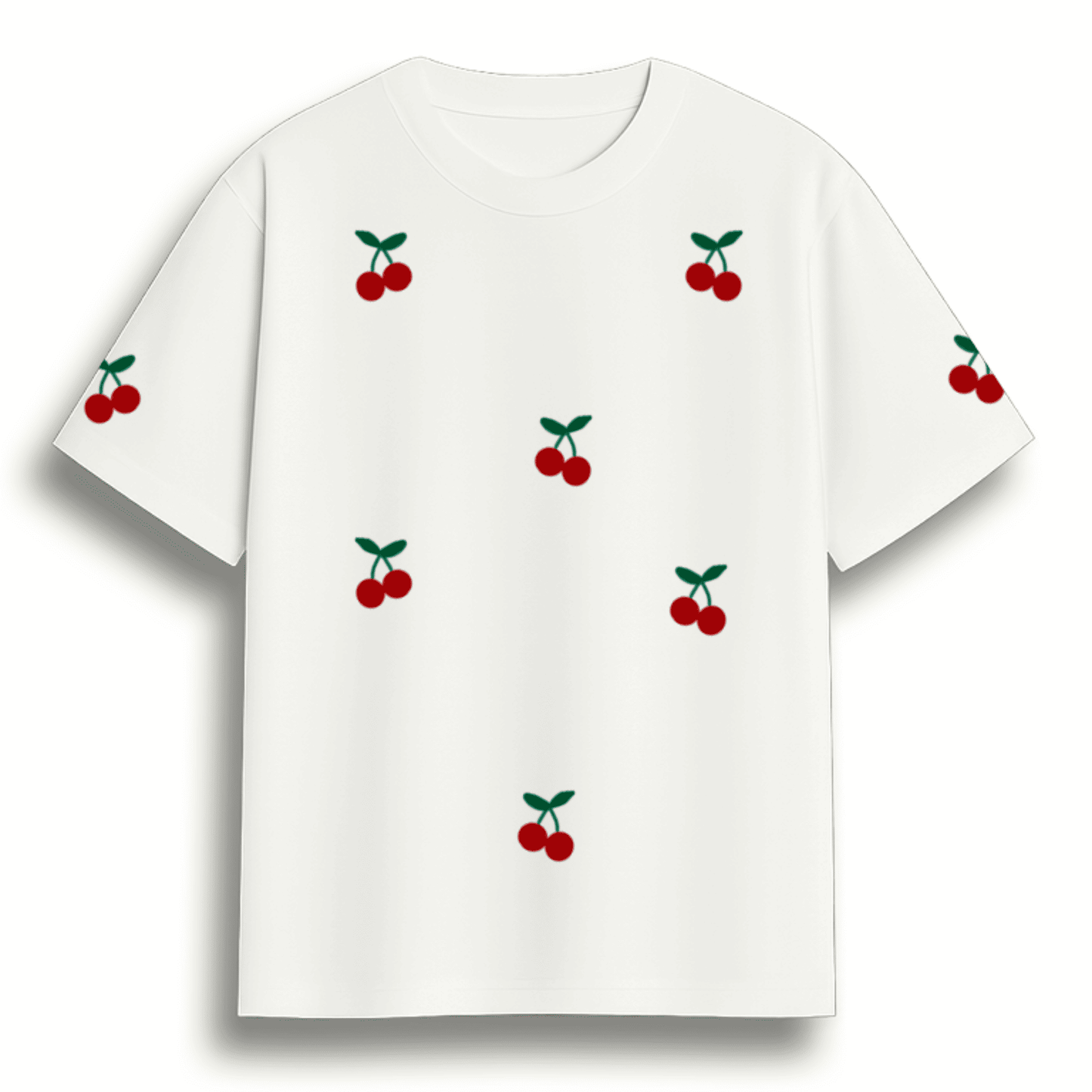 Oversized Cerezas bordado