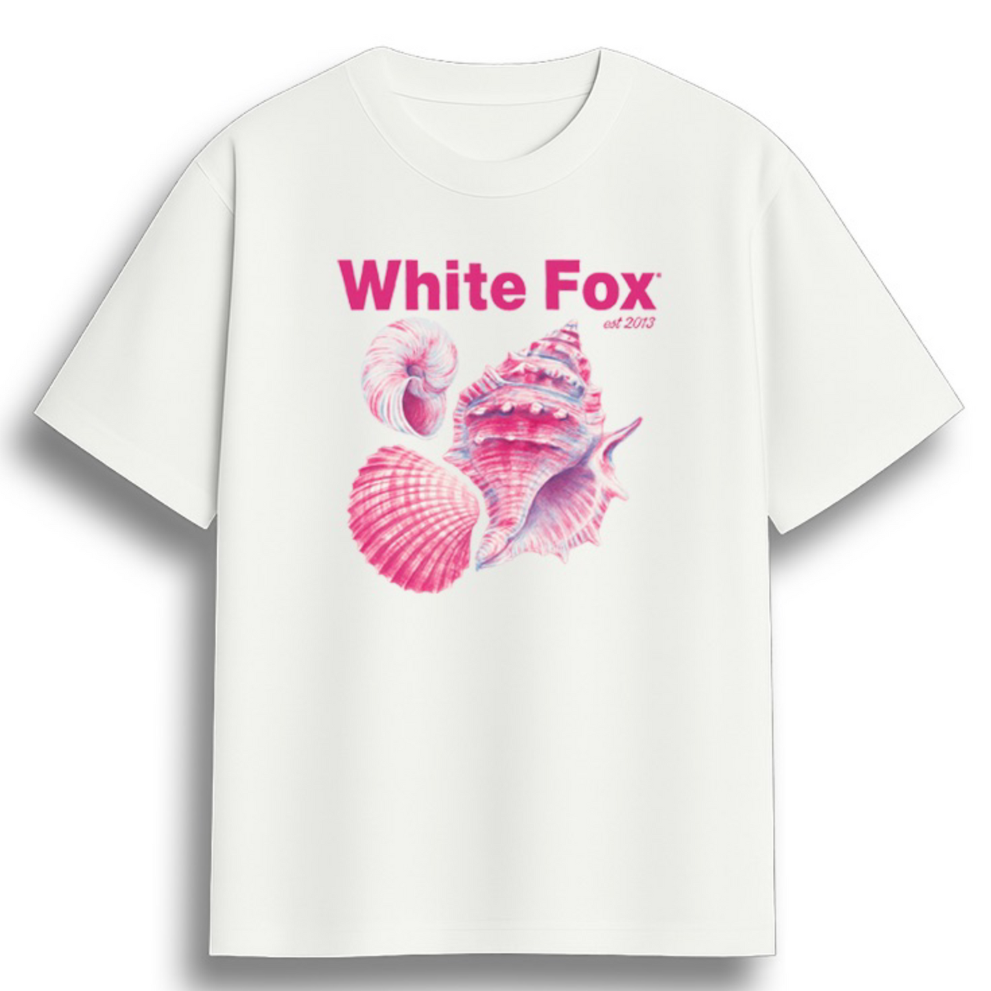 Oversized White Fox