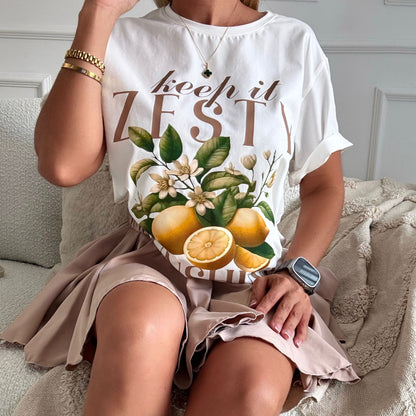 Oversized estampada