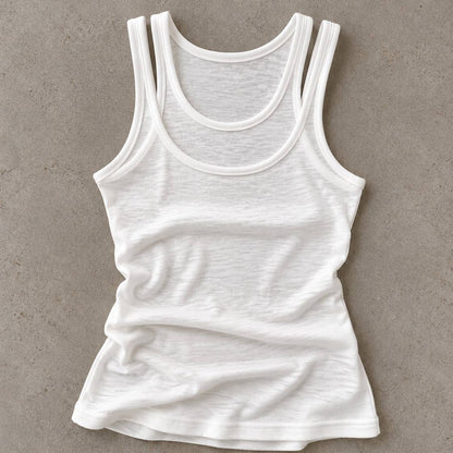 Camisilla Doble Blanco