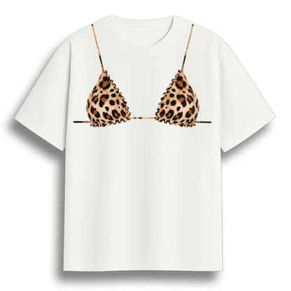Oversized Bikini Animal Print