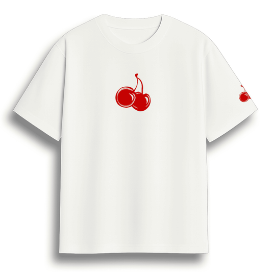 Oversized Cherry bordado