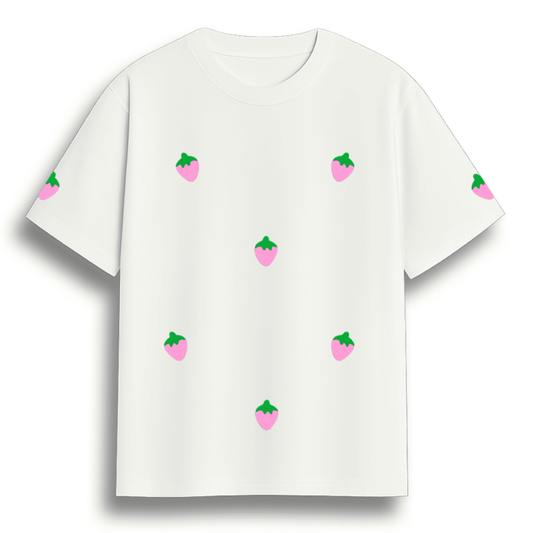 Oversized Strawberry bordado